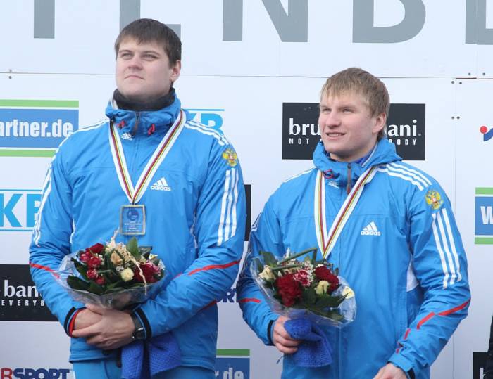 Чемпионат мира по санному спорту. Россияне в соревнованиях двоек